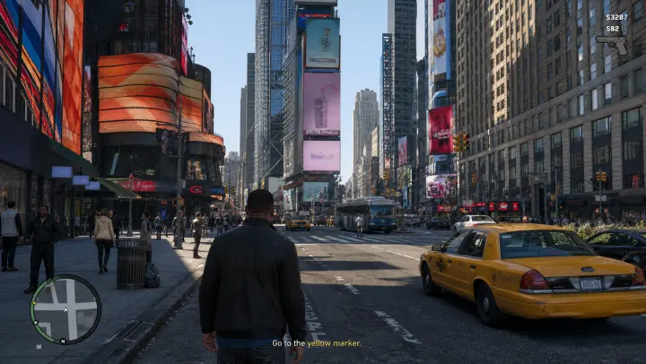 GTA 5 · Grand Theft Auto V 风格的纽约 · 时代广场